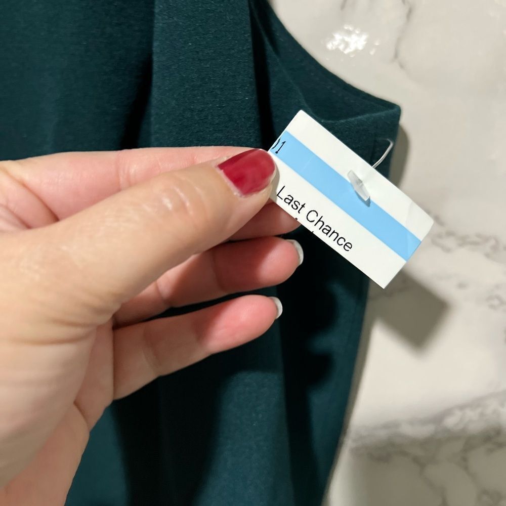 Dress The Population Sandra Gown in Pine - Picture 6 of 11